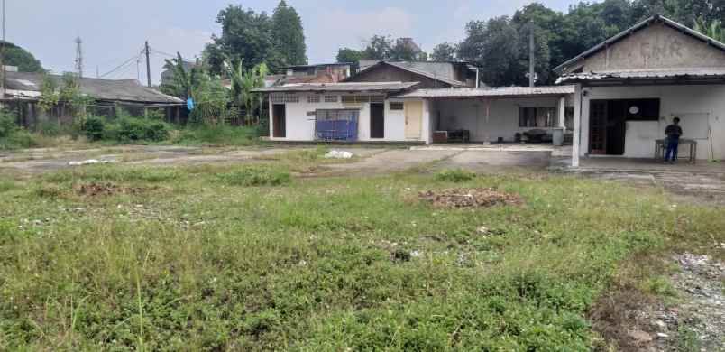 dijua disewa tanah dan bangunan lama di pulogebang