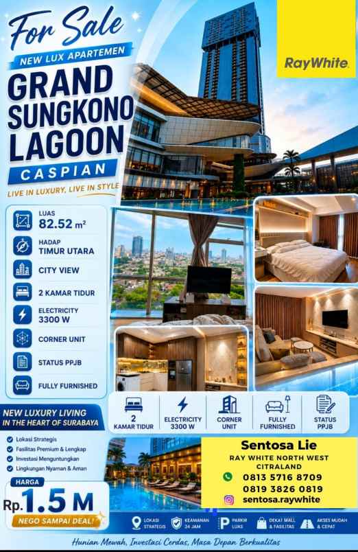 dijual apartemen jalan abdul wahab siamin