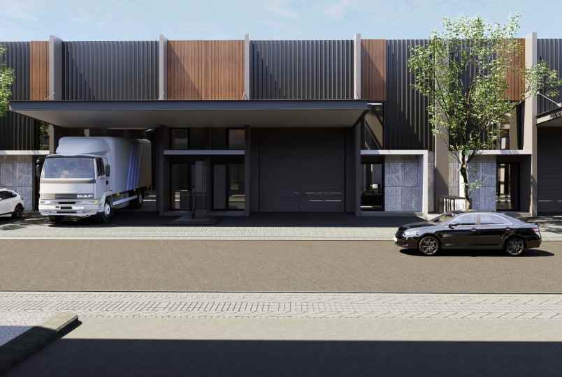 dijual gudang premium baru di sidoarjo