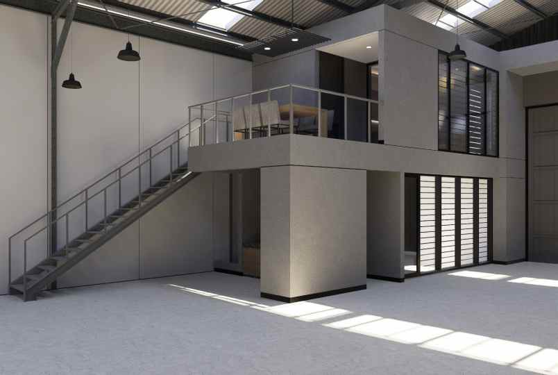 dijual gudang premium baru di sidoarjo