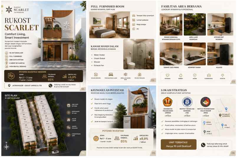 dijual kost jatinangor