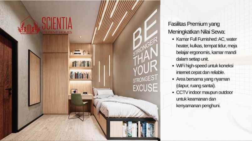 dijual kost jl h boan lisan kukusan