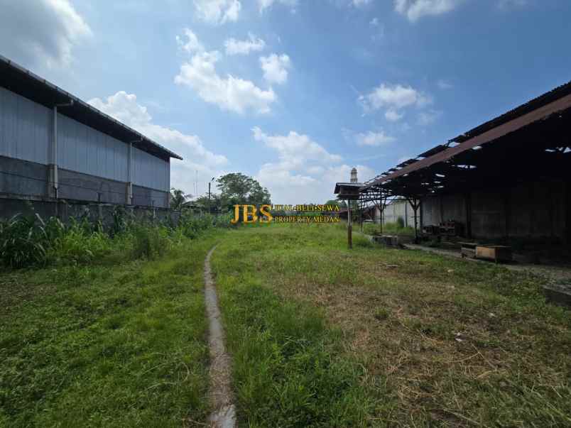 dijual ruko gudang kantor jalan m yakub lubis bandar