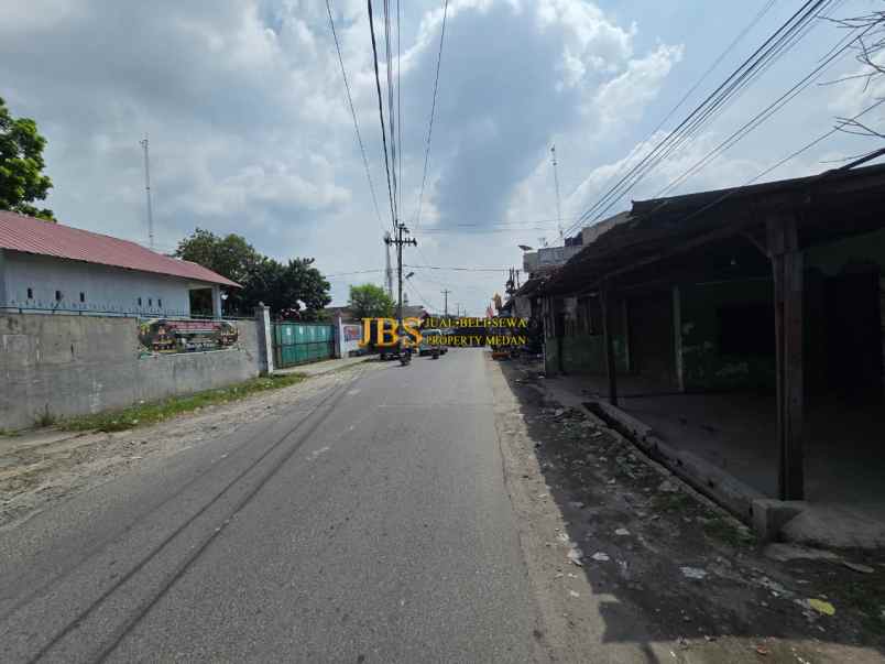 dijual ruko gudang kantor jalan m yakub lubis bandar