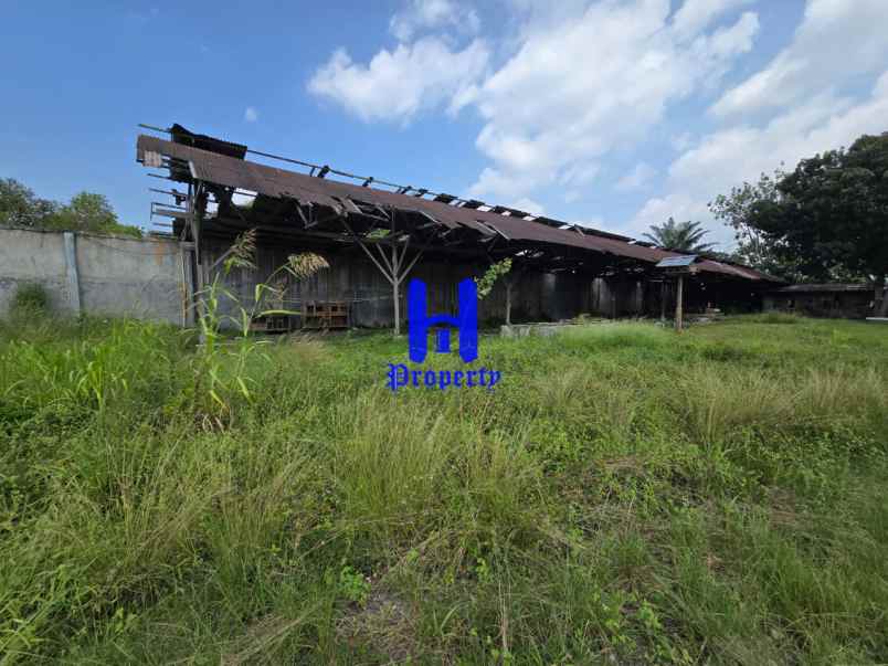 dijual ruko gudang kantor jalan m yakub lubis bandar