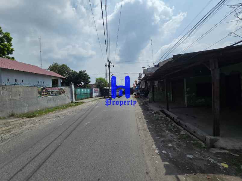 dijual ruko gudang kantor jalan m yakub lubis bandar