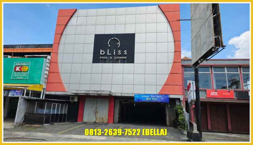 dijual ruko gudang kantor jl demangan baru no 14 a
