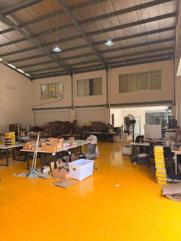 dijual ruko gudang kantor kawasan industri sentul
