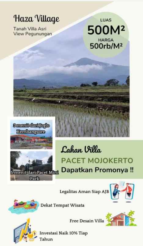 dijual ruko gudang kantor pacet mojokerto jawa timur