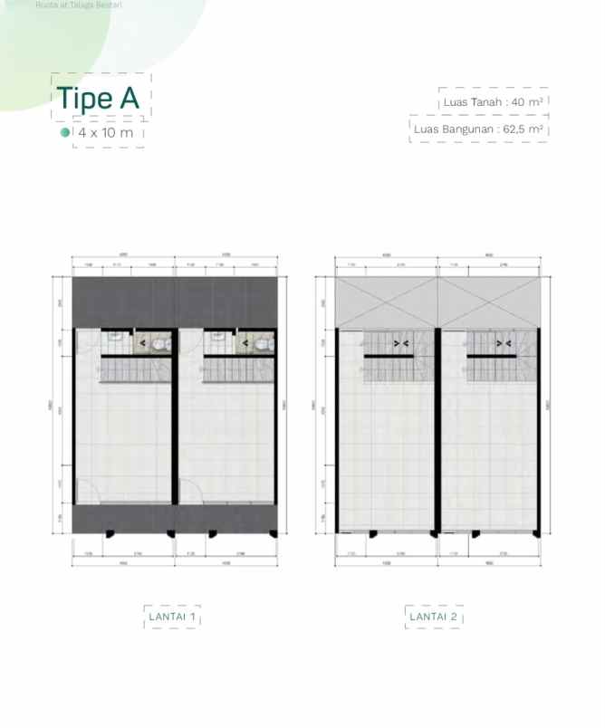 dijual ruko gudang kantor talaga bestari cikupa