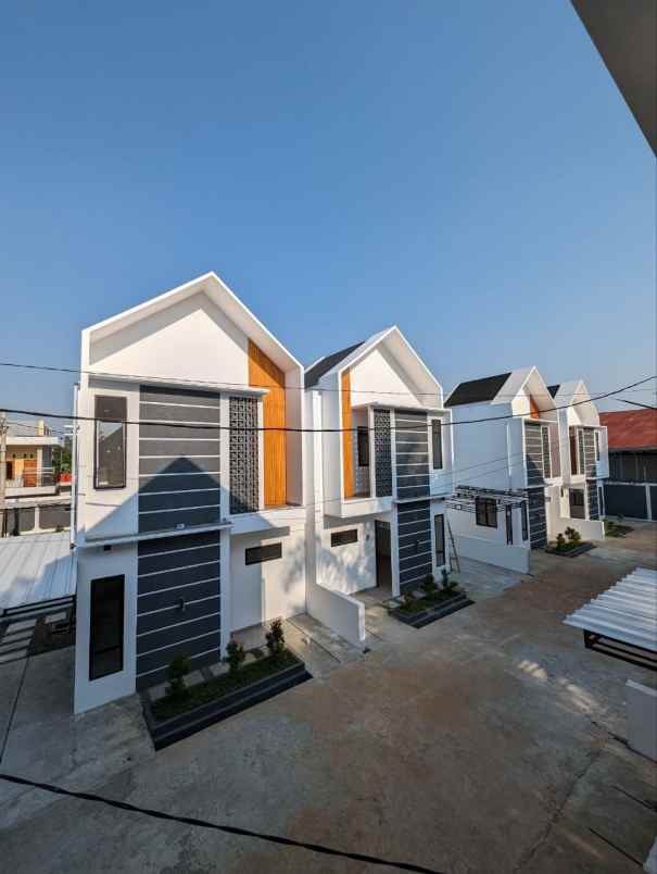 dijual rumah 2 lantai minimalis modern sawangan depok