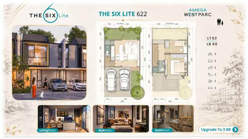 dijual rumah amega westpact menganti