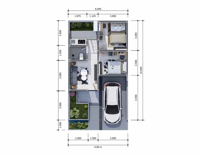 dijual rumah baru singosari malang pinggir jalan aspal