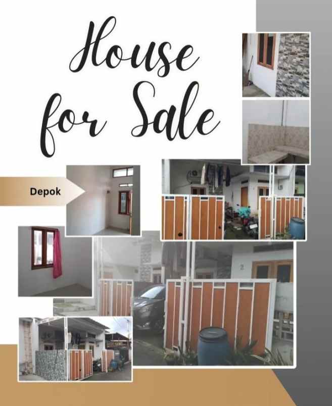 dijual rumah bedahan sawangan depok jawa barat