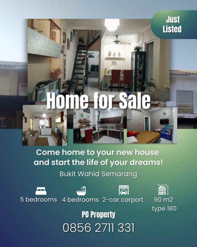 dijual rumah bukit wahid