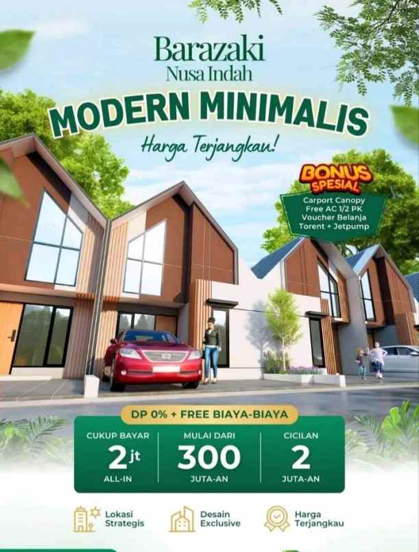 dijual rumah cinangka