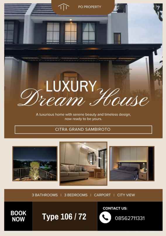 dijual rumah citra grand