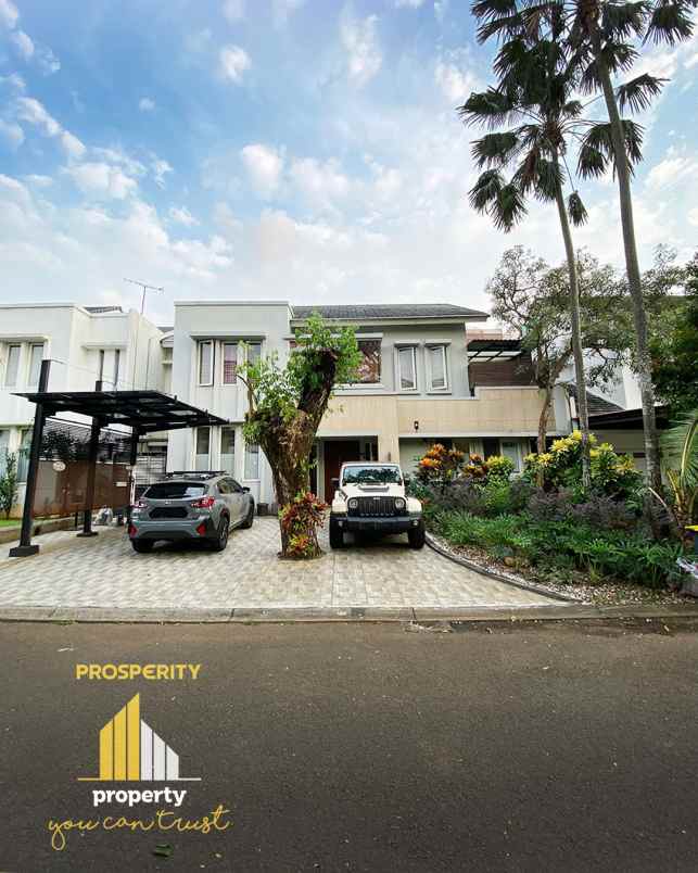 dijual rumah cluster sutera lavender