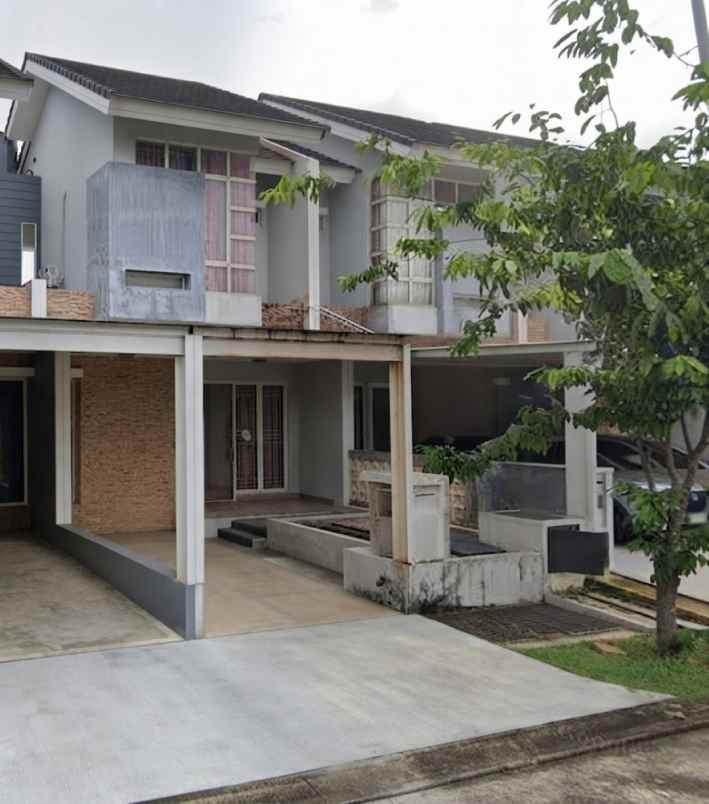 dijual rumah cluster vasana kota harpan