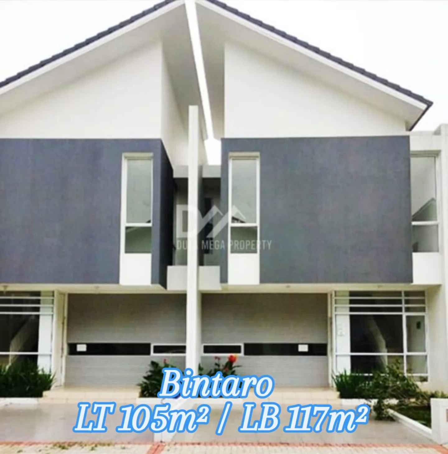 dijual rumah design modern di kebayoran bintaro