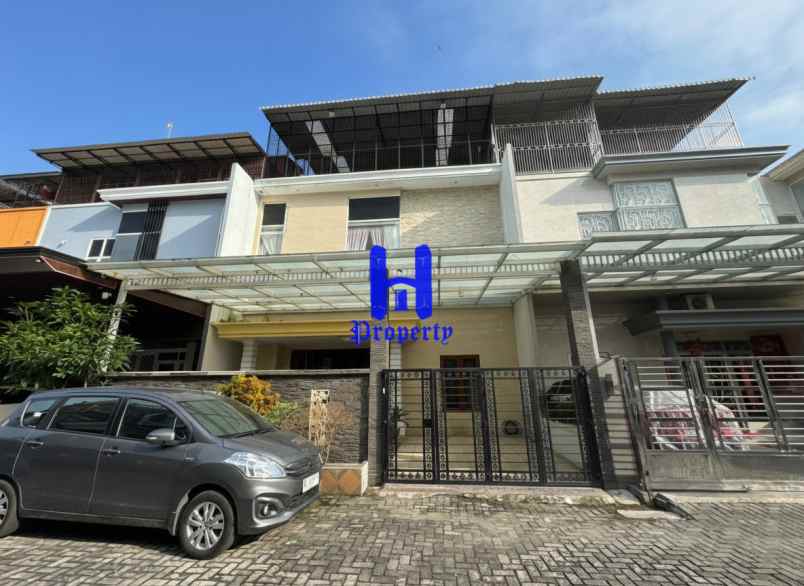 dijual rumah di komplek cemara kuta medan jalan ubud