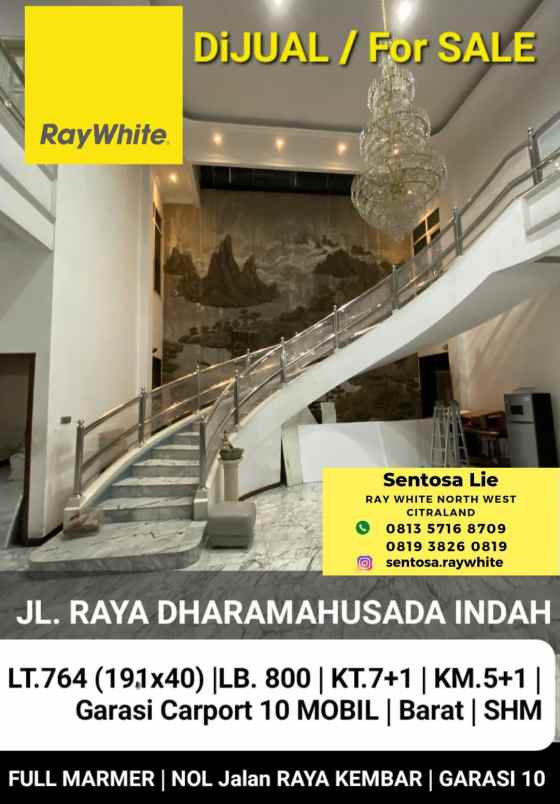 dijual rumah jalan raya dharma husada indah