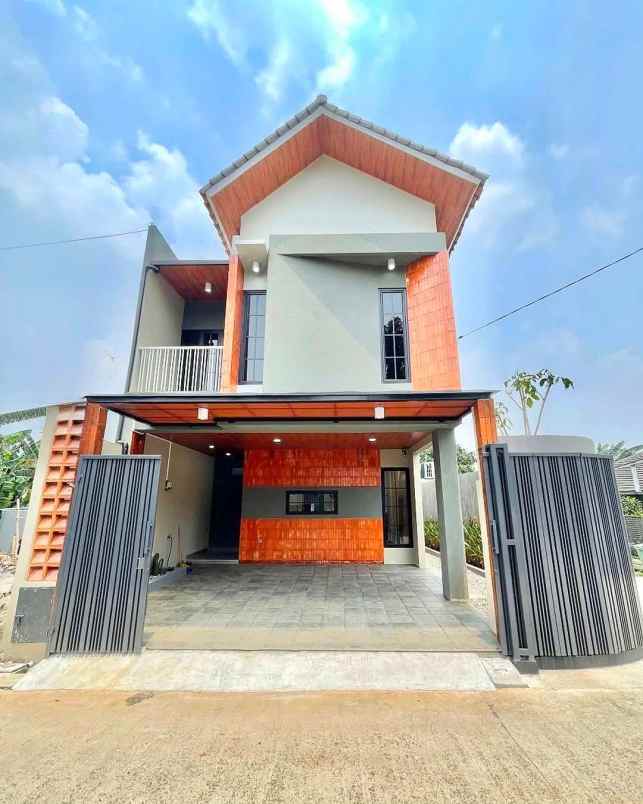 dijual rumah jalan raya pondok cabe