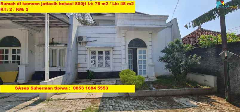 dijual rumah jati asih bekasi jawa barat