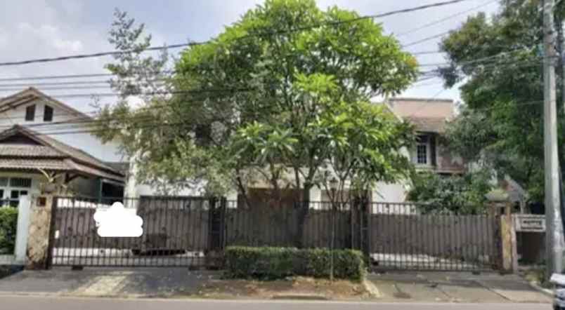 dijual rumah jl bintaro utara bintaro