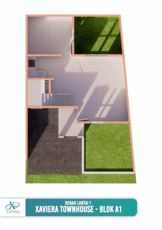 dijual rumah jl h milun