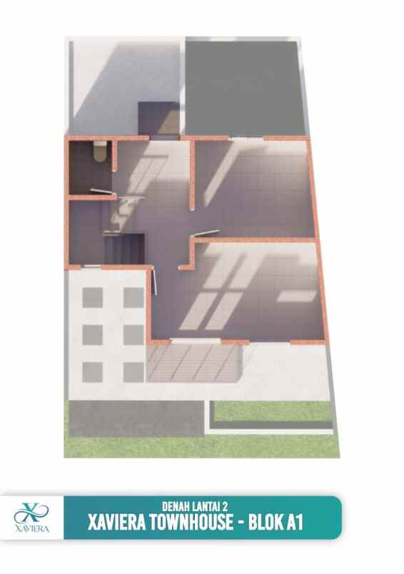 dijual rumah jl h milun