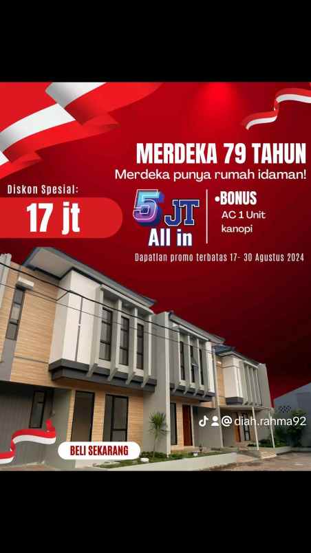 dijual rumah jl inpres