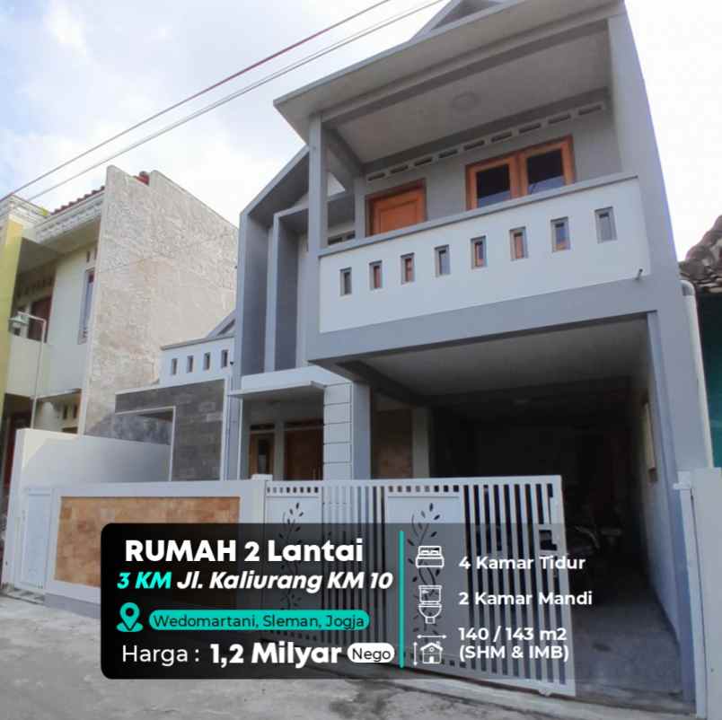 dijual rumah jl kaliurang km 10