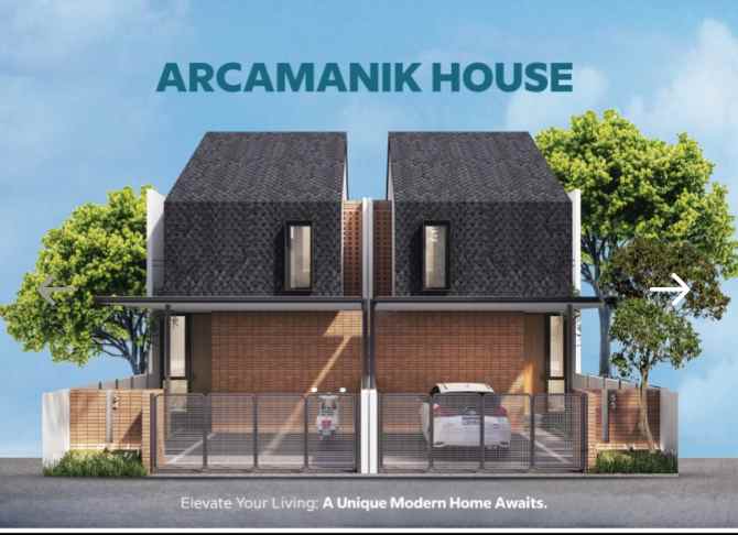 dijual rumah jl padang golf arcamanik