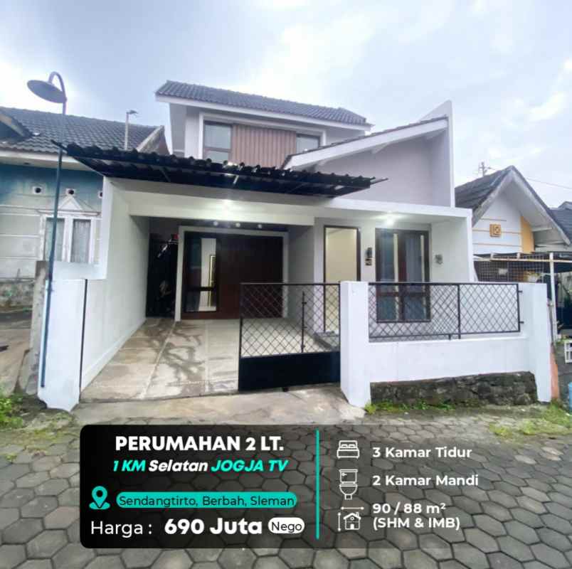 dijual rumah jogja tv