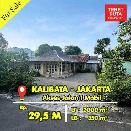 dijual rumah kalibata