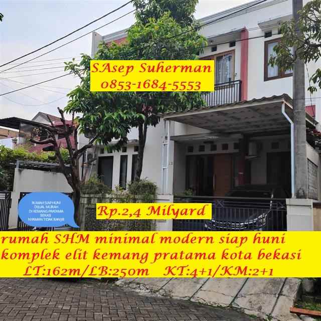dijual rumah kemang pratama bekasi jawa
