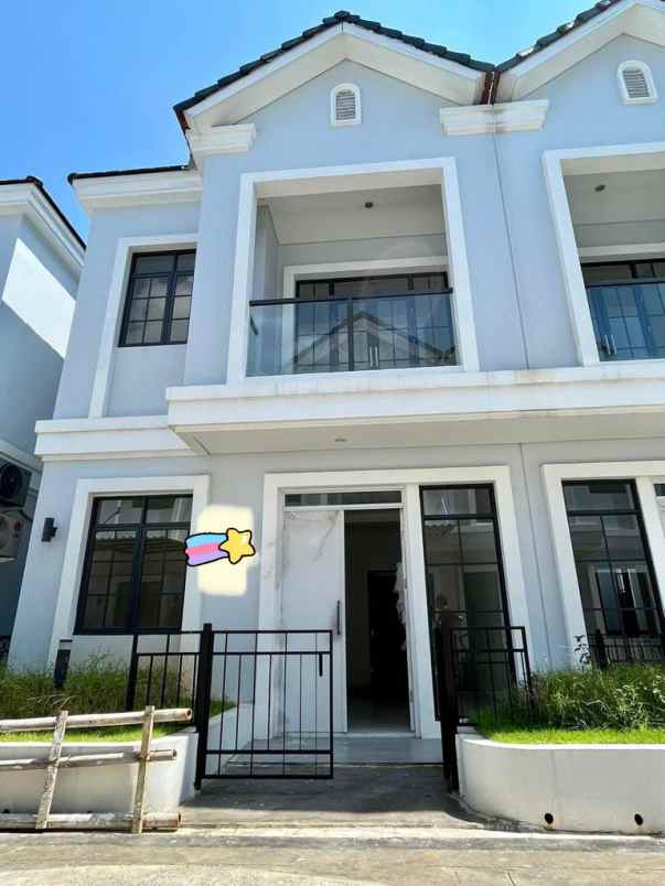 dijual rumah lavon 2 swan city cikupa