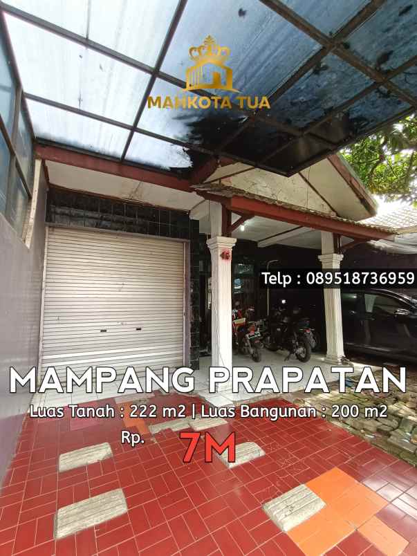 dijual rumah mampang prapatan