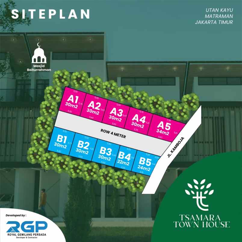 dijual rumah matraman