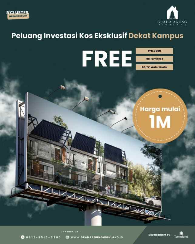 dijual rumah merjosari