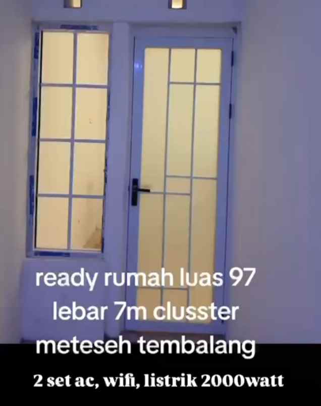dijual rumah meteseh