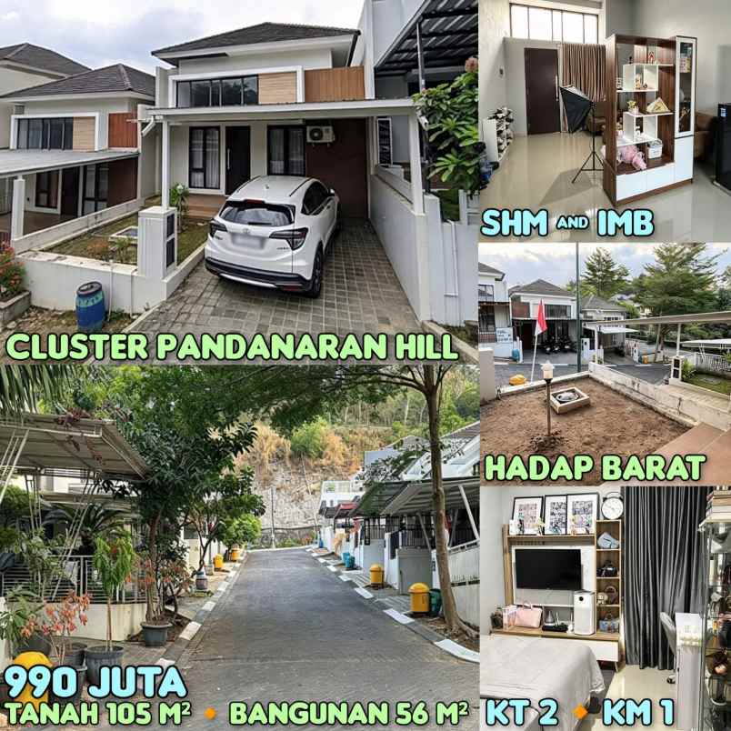 dijual rumah pandanaran hill