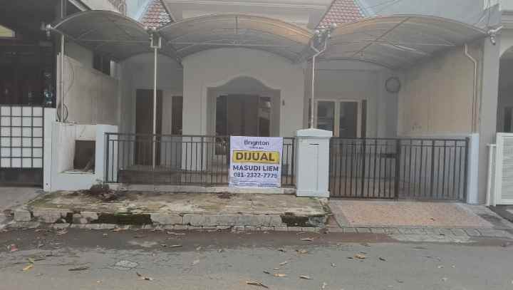 dijual rumah pantai mentari