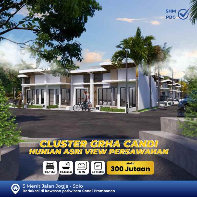 dijual rumah pereng prambanan klaten