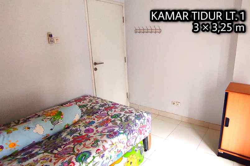 dijual rumah raffles hills full furnish cibubur