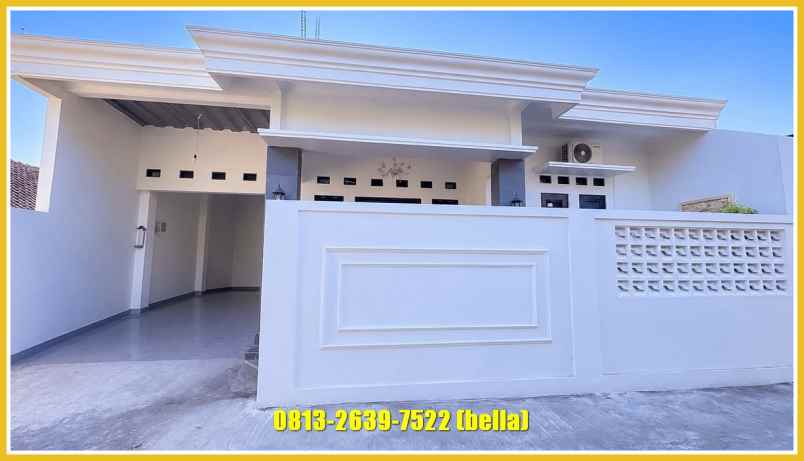 dijual rumah siap huni banguntapan pleret