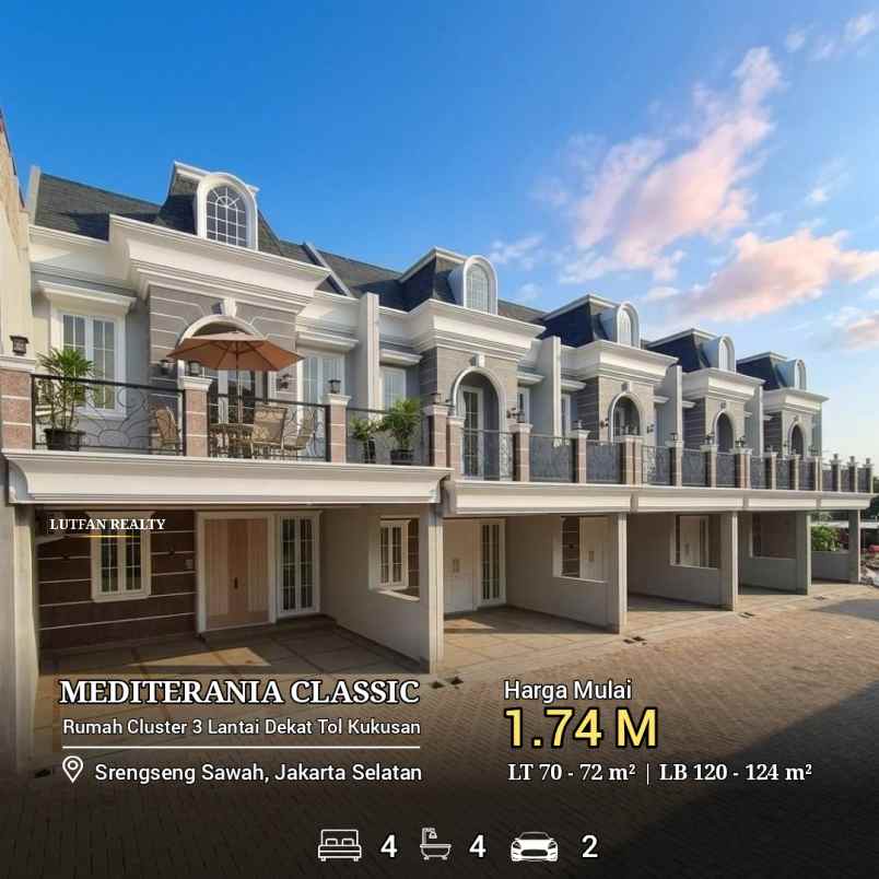 dijual rumah srengseng sawah