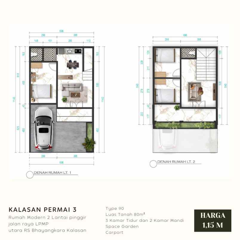 dijual rumah tirtomartani kalasan