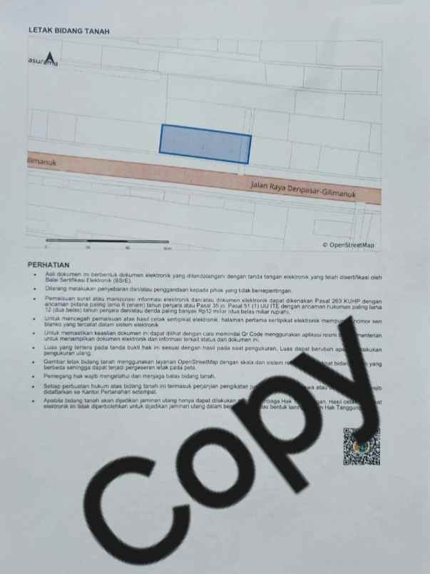 dijual tanah abian tuwung